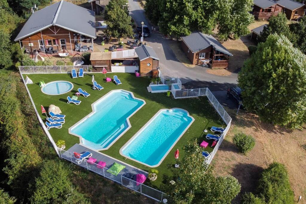 Camping Domaine Vallée du Tarn Saint-Cirgue Esterno foto